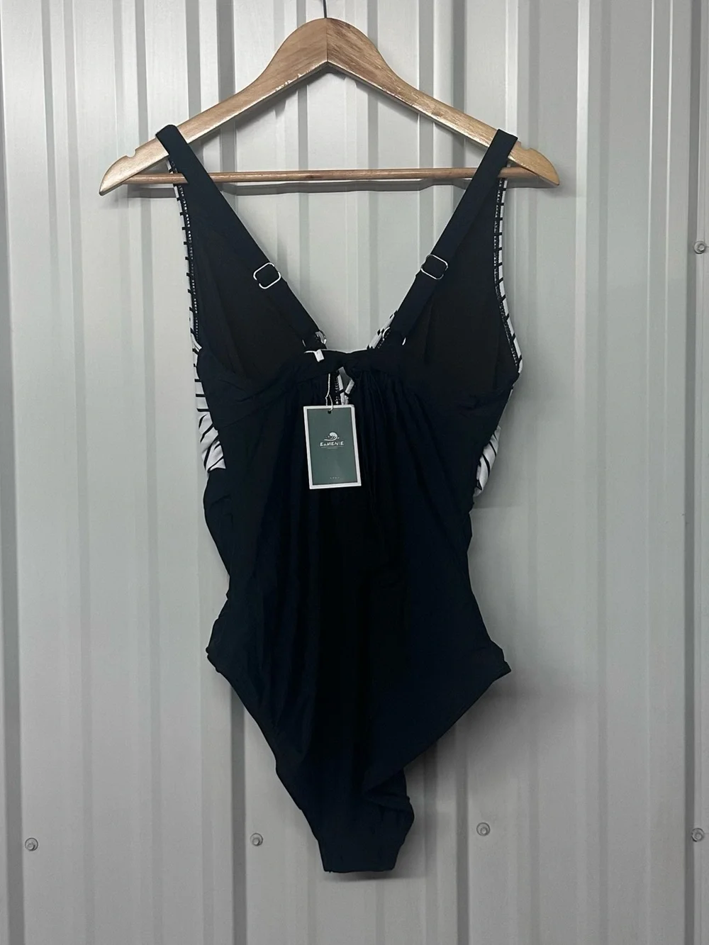 Women’s Tummy Control Ruched Push Up One Piece Swimsuit Tie Back Bathing Suit